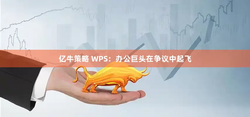 亿牛策略 WPS：办公巨头在争议中起飞