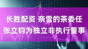 长胜配资 奈雪的茶委任张立钧为独立非执行董事